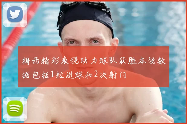 梅西精彩表现助力球队获胜本场数据包括1粒进球和2次射门