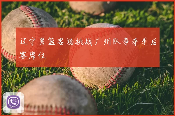 辽宁男篮客场挑战广州队争夺季后赛席位