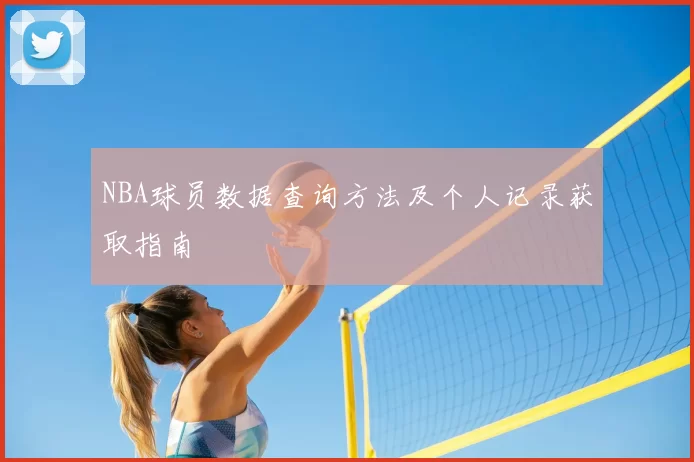 NBA球员数据查询方法及个人记录获取指南