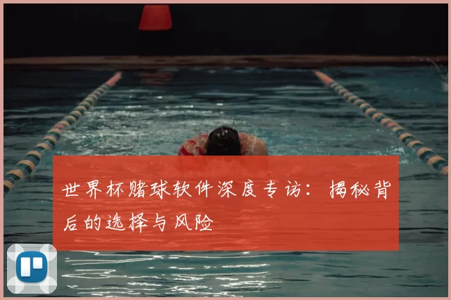 世界杯赌球软件深度专访:揭秘背后的选择与风险