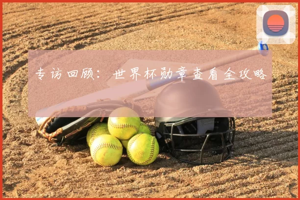 专访回顾:世界杯勋章查看全攻略